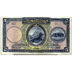 1.Emisyon 5 Türk Lirası 