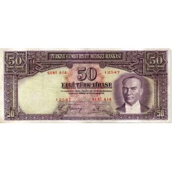 2.Emisyon 50 Türk Lirası 
