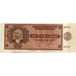 3.Emisyon 10 Türk Lirası