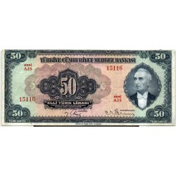 3.Emisyon 50 Türk Lirası II.Tertip 