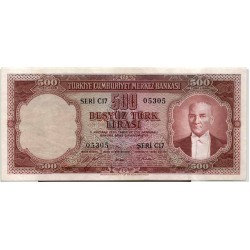 5.Emisyon 500 Türk Lirası