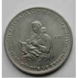 F.A.O. 1976 YILI 5 Lira Acmonital Hatıra Parası
