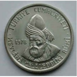 Mevlana 705.Vuslat YILI Gümüş Hatıra Parası