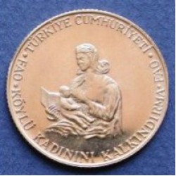 F.A.O. 1979 YILI 1000 Lira Altın Hatıra Parası