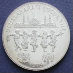 Uluslararası Çocuk YILI Gümüş Hatıra Parası