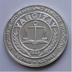 Yargıtay 125.YILI Gümüş Hatıra Parası