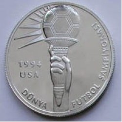 1994 Dünya Futbol Şampiyonası Gümüş Hatıra Parası