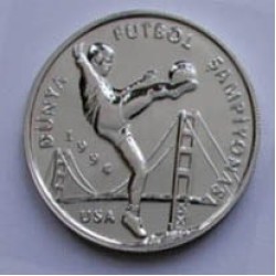 1994 Dünya Futbol Şampiyonası Gümüş 2 Hatıra Parası