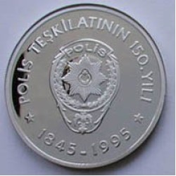 Polis Teşkilatı'nın 150.YILI Gümüş Hatıra Parası