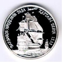 Barbaros Hayreddin Paşa Gümüş Hatıra Parası