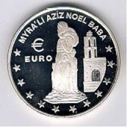 Myra'lı Aziz Noel Baba Gümüş Hatıra Parası