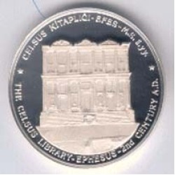 Efes Celsus Kitaplığı Gümüş Hatıra Parası