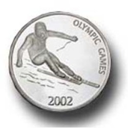 2002 Olimpiyatları Kayak Gümüş Hatıra Parası