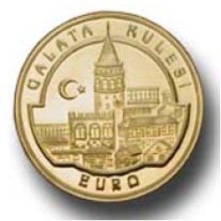 Galata Kulesi Altın Hatıra Parası
