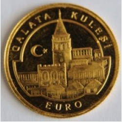 Galata Kulesi Altın KF Hatıra Parası