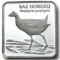Saz Horozu Gümüş Hatıra Parası