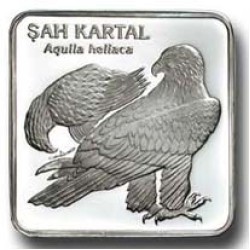 Şah Kartal Gümüş Hatıra Parası