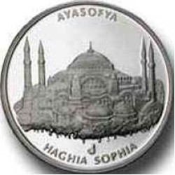 Ayasofya Gümüş Hatıra Parası