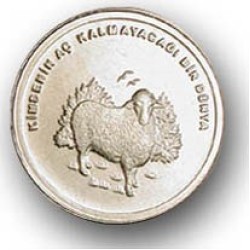 F.A.O. Koyun Cupro Nikel Hatıra Parası
