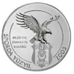 BJK 100.YIL Gümüş Hatıra Parası