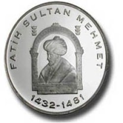 Fatih Sultan Mehmet (2004) Gümüş Hatıra Parası