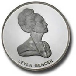 Leyla Gencer Gümüş Hatıra Parası