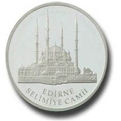 Edirne Selimiye Camii Gümüş Hatıra Parası