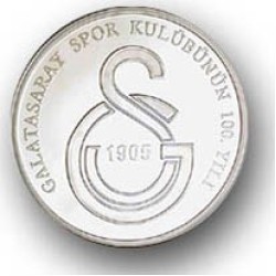 Galatasaray 100.YILI Minesiz Gümüş Hatıra Parası