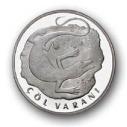 Çöl Varanı Gümüş Hatıra Parası