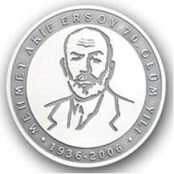 Mehmet Akif Ersoy 2006 Gümüş Hatıra Parası