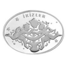 İkizler Burcu Gümüş Hatıra Parası