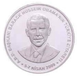 Obama'nın Ziyareti Gümüş Hatıra Parası