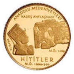 Hititler Altın Hatıra Parası