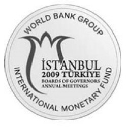 Dünya Bankası Toplantısı 2009 İstanbul Gümüş Hatıra Parası