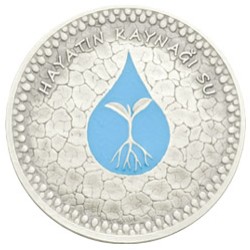 Hayatın Kaynağı Su 2 Gümüş Hatıra Parası