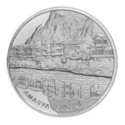 Amasya Evleri Gümüş Hatıra Parası