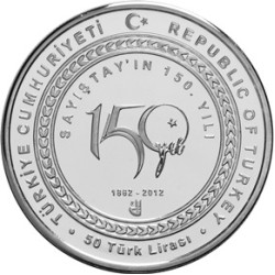 Sayıştay'ın 150.Yılı Gümüş Hatıra Parası