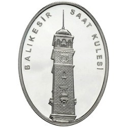 Balıkesir Saat Kulesi Gümüş Hatıra Parası