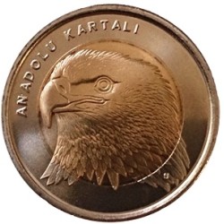 Anadolu Kartalı Bimetal Hatıra Parası