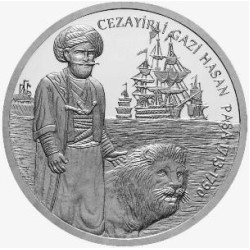 Cezayirli Gazi Hasan Paşa Gümüş Hatıra Parası