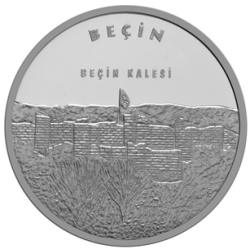 Beçin Kalesi Gümüş Hatıra Parası