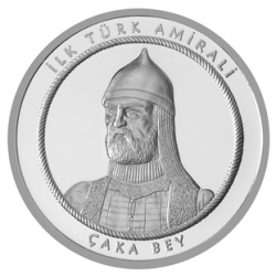 Çaka Bey Gümüş Hatıra Parası