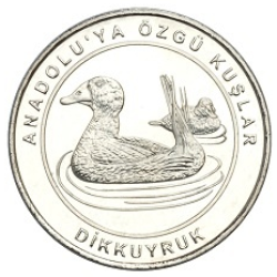 Anadoluya Özgü Kuşlar Dik Kuyruk Bimetal Hatıra Parası