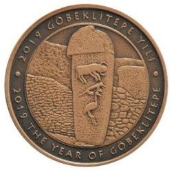 2019 Göbeklitepe Yılı Bronz Hatıra Parası