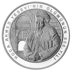 Hoca Ahmed Yesevinin Ölümünün 850.Yılı Gümüş Hatıra Parası