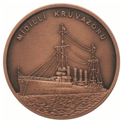 Midilli Kruvazörü Bronz Hatıra Parası