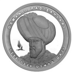 Osman Gazi 2021 Gümüş Hatıra Parası