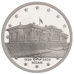 TBMM Açılışının 100.Yılı Gümüş Hatıra Parası