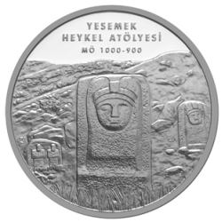 Yesemek Heykel Atölyesi Gümüş Hatıra Parası