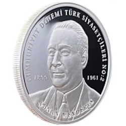 Adnan Menderes Gümüş Hatıra Parası